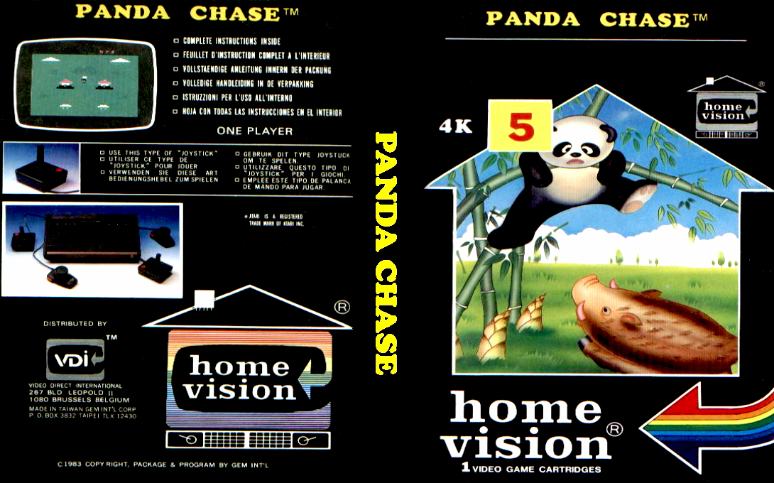 Panda Chase — box-texture (EU)