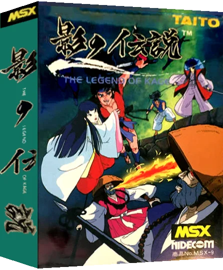 Kage no Densetsu - Legend of Kage, The — box-3D (JP)
