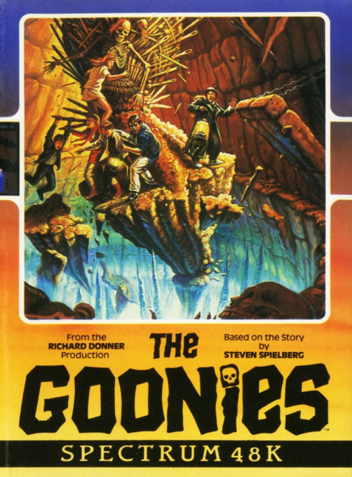 Goonies, The box art
