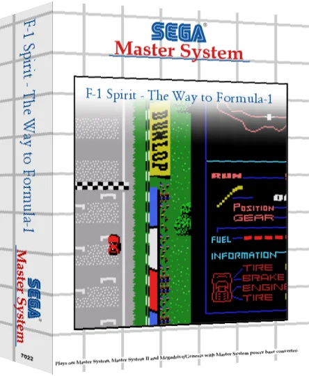 F-1 Spirit - The Way to Formula-1 — box-3D (SS)