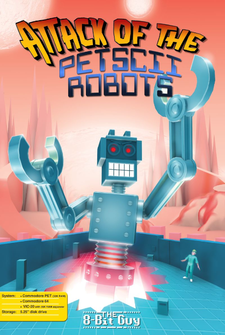 Attack Of The PETSCII Robots box art