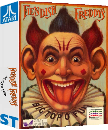 Fiendish Freddy's - Big Top O' Fun — box-3D (EU)