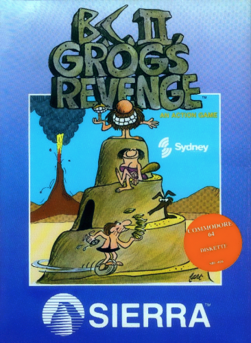 B.C. II : Grog's Revenge — box-2D (US)