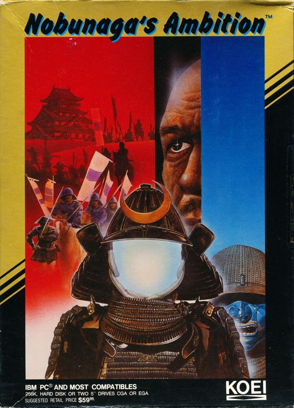 Nobunaga's Ambition box art