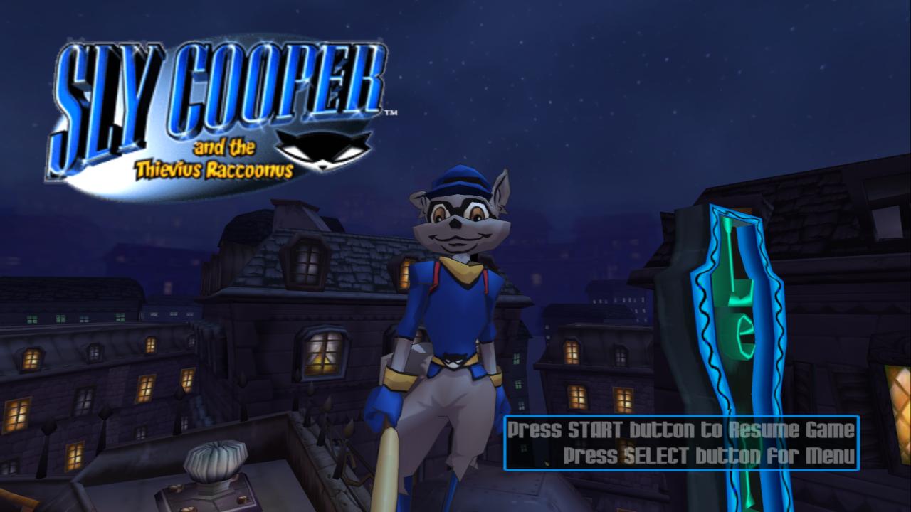 Sly Raccoon — sstitle (WOR)