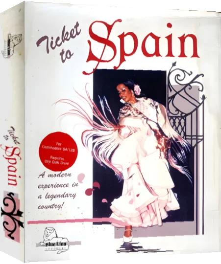 Ticket to Spain — box-3D (US)