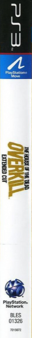 House of the Dead, The - Overkill - Extended Cut — box-2D-side (DE)