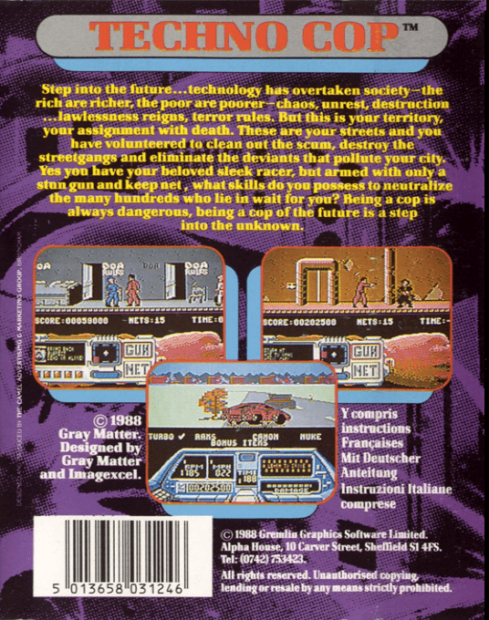 Techno Cop — box-2D-back (EU)
