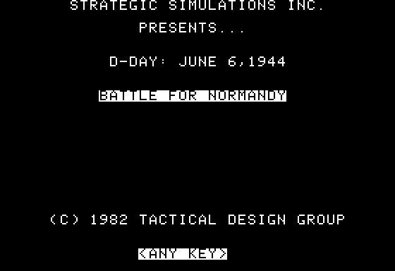 Battle For Normandy — sstitle (US)