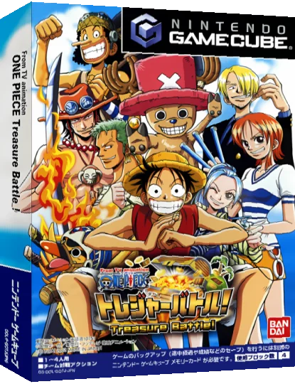 From TV Animation One Piece - Treasure Battle! — box-3D (JP)