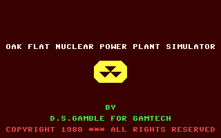 Oak Flat Nuclear Power Plant Simulator — sstitle (WOR)
