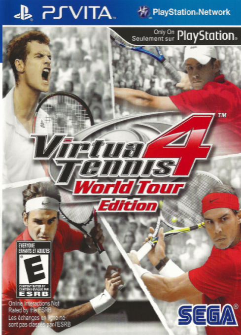 Virtua Tennis 4 - World Tour Edition box art