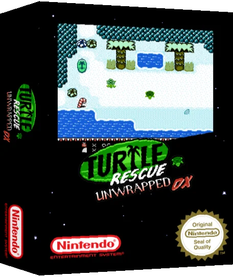 Turtle Rescue - Unwrapped Holiday Edition — box-3D (SS)