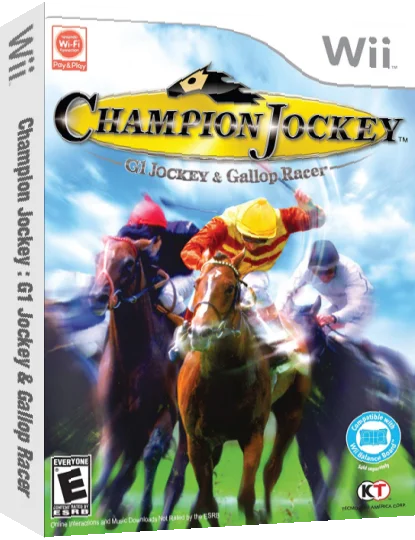 Champion Jockey - G1 Jockey & Gallop Racer — box-3D (US)