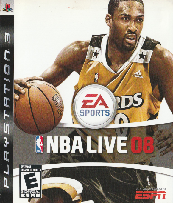 NBA Live 08 — box-2D (CA)