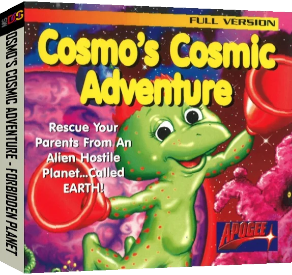 Cosmo's Cosmic Adventure — box-3D (CUS)