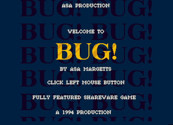 Bug! — sstitle (WOR)