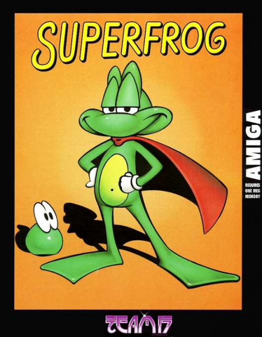 Superfrog box art