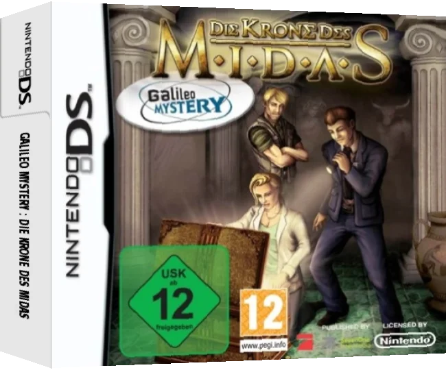 Galileo Mystery - Die Krone des Midas — box-3D (DE)
