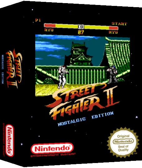 Street Fighter II - Nostalgic Edition — box-3D (SS)