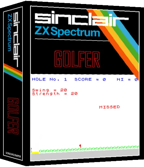Golfer — box-3D (SS)
