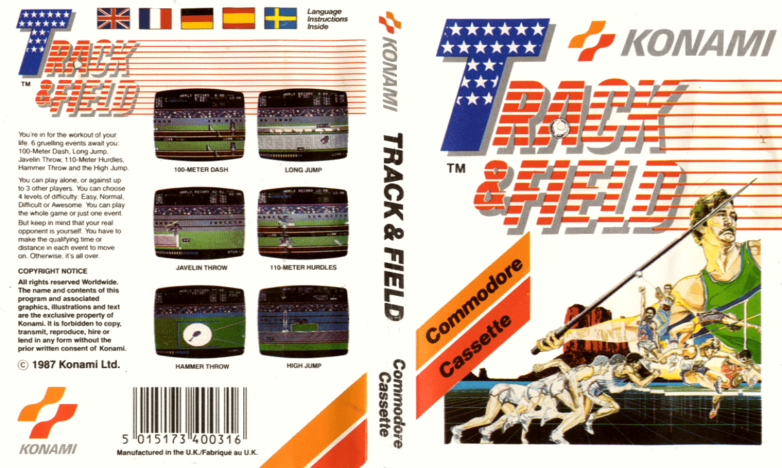 Track & Field — box-texture (EU)