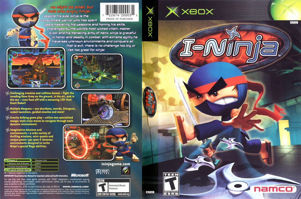 I-Ninja — box-texture (US)