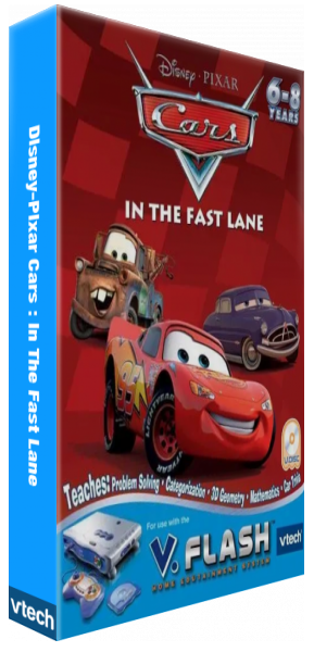 Disney-Pixar Cars - In The Fast Lane — box-3D (US)