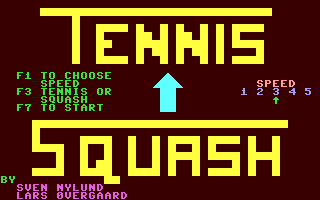 Tennis/Squash — sstitle (WOR)