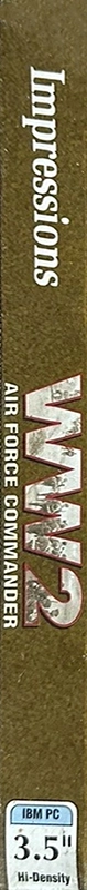 WW2 Air Force Commander — box-2D-side (US)