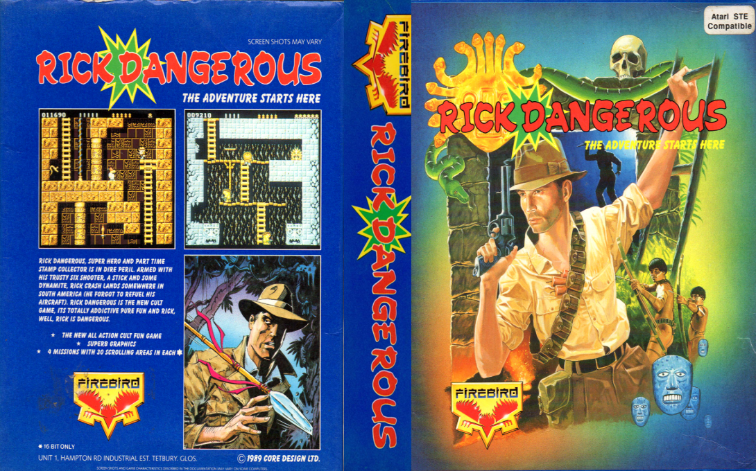 Rick Dangerous — box-texture (EU)