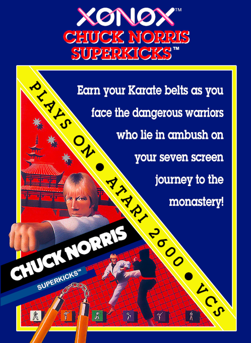 Chuck Norris Superkicks box art