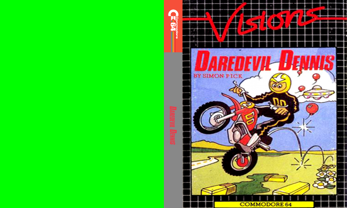 Dare Devil Dennis : The Sequel — box-texture (EU)