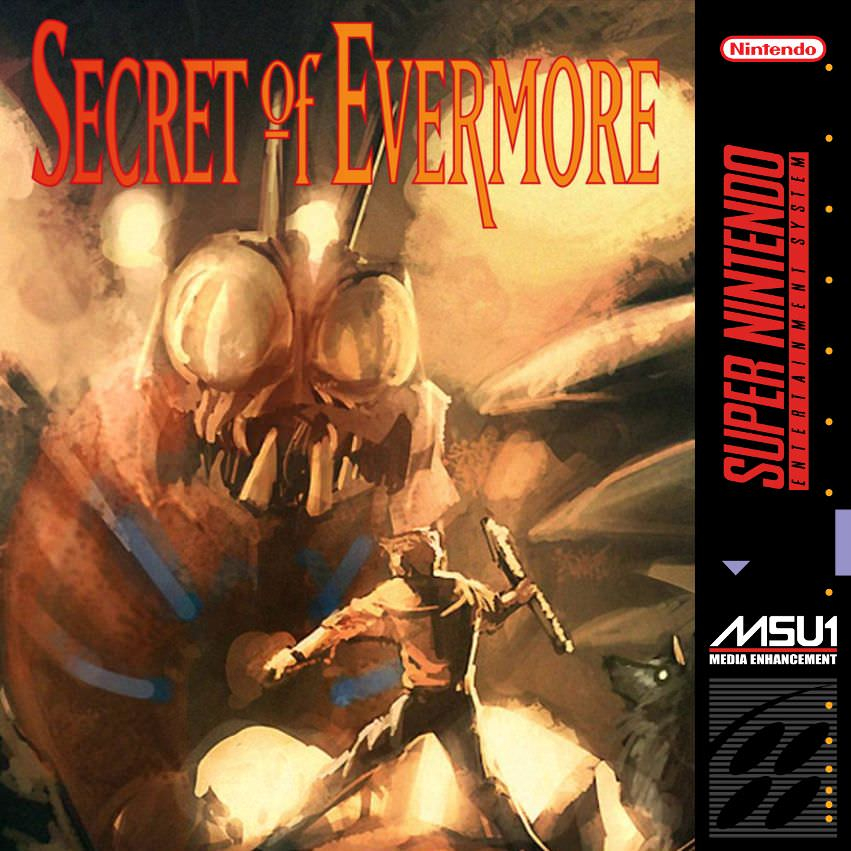 Secret of Evermore box art