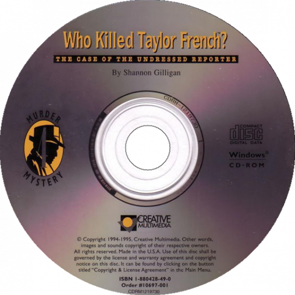 Who Killed Taylor French?: The Case of the Undressed Reporter — support-texture (CUS)