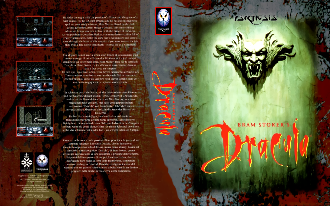 Bram Stoker's Dracula — box-texture (EU)