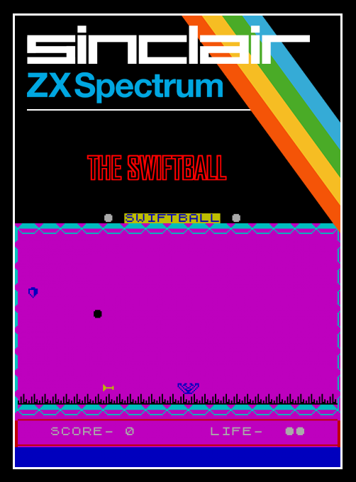 Swiftball, The box art