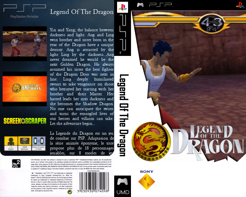 Legend Of The Dragon — box-texture (SS)