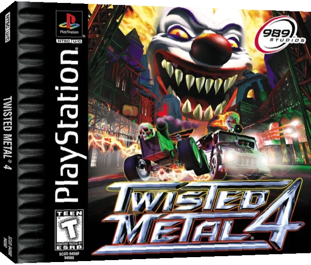 Twisted Metal 4 — box-3D (US)