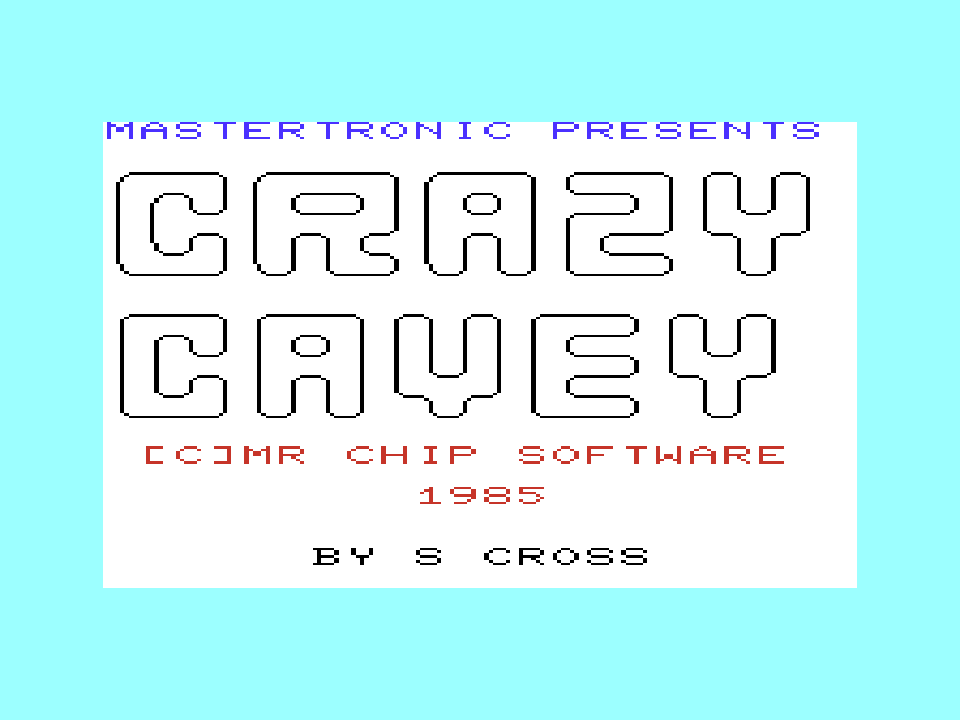 Crazy Cavey — sstitle (WOR)
