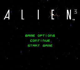 Alien 3 — sstitle (WOR)