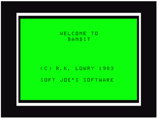 Bandit — sstitle (WOR)