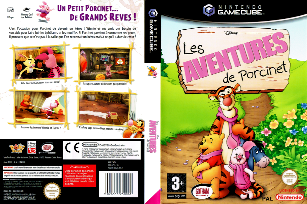 Piglet's Big Game — box-texture (FR)