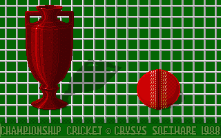 Championship Cricket — sstitle (WOR)