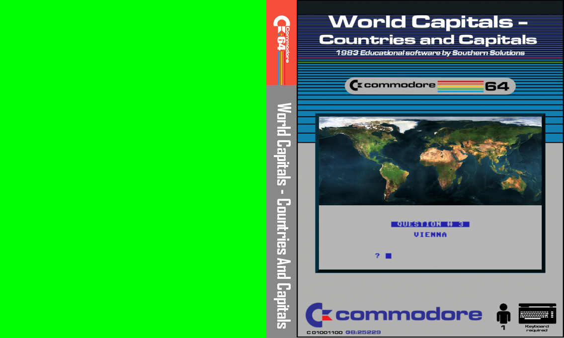 World Capitals : Countries and Capitals — box-texture (CUS)