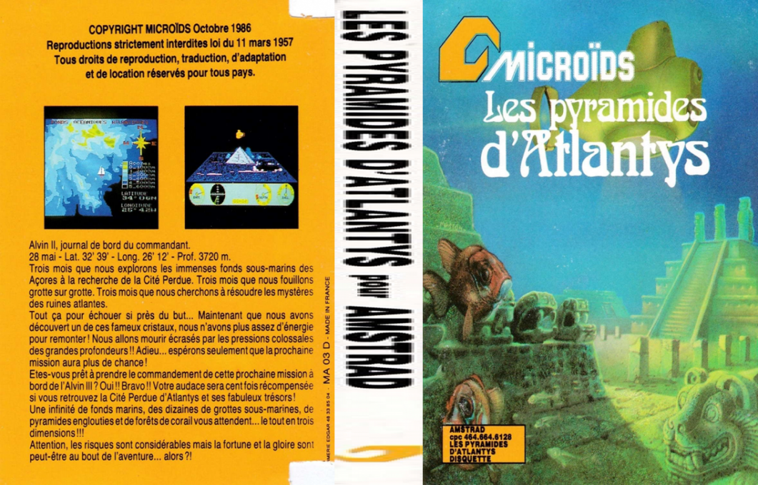 Pyramides d'Atlantys, Les — box-texture (FR)