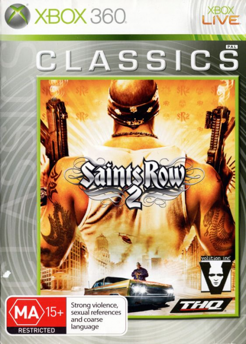 Saints Row 2 — box-2D (AU)
