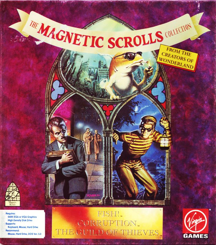 Magnetic Scrolls Collection, The box art