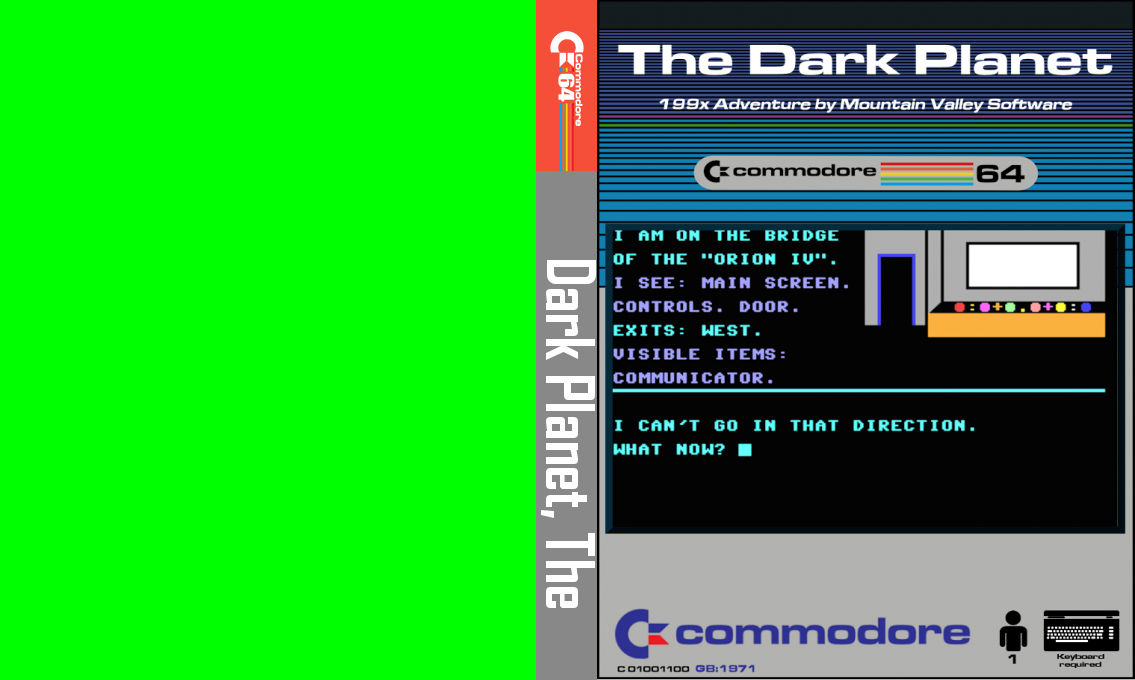 The Dark Planet — box-texture (CUS)