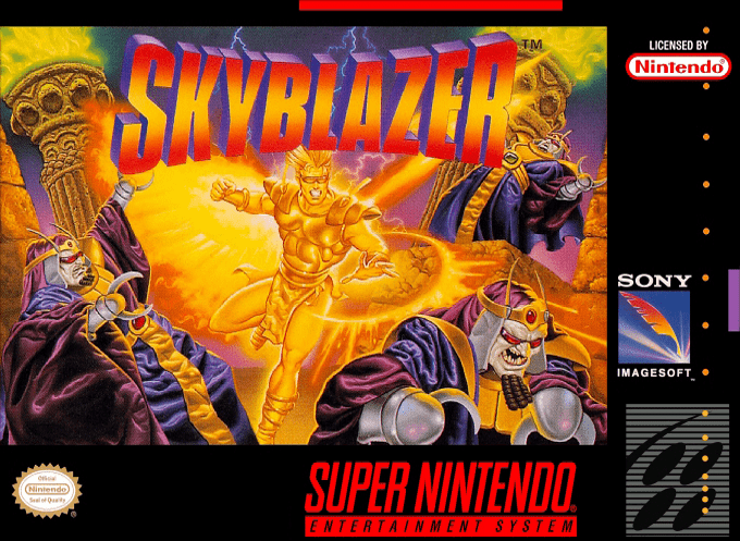 Skyblazer box art